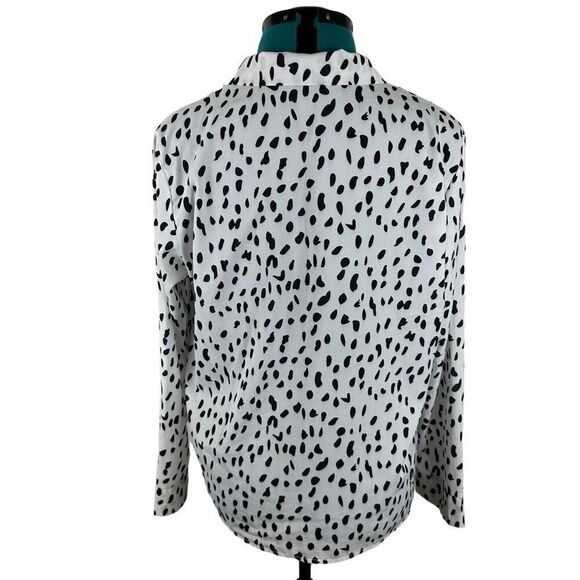 Amazon black polka dot blouse - Picture 2 of 8